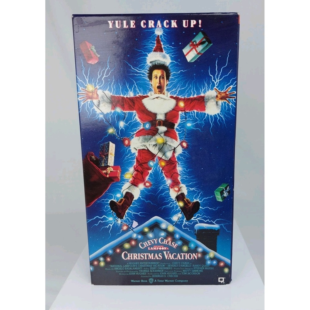 Chevy Chase National Lampoons Christmas Vacation VHS 1991 Warner Brothers